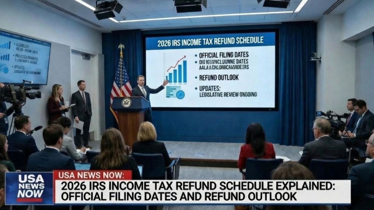 2026 IRS Income Tax Refund Schedule Explained: Official Filing Dates and Refund Outlook